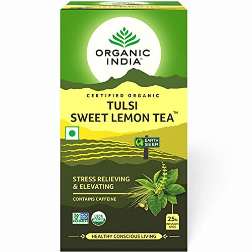 Organic India Tulsi Green Tea Honey Lemon-25tb