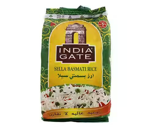 India Gate Sella Basmati Rice-5kg