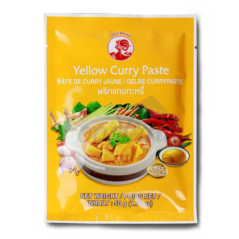 Cock Brand Yellow Curry Paste-50gm