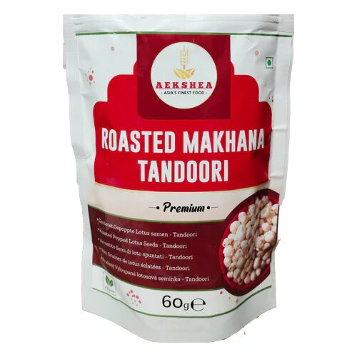 Aekshea Roasted Makhana Tandoori-60gm