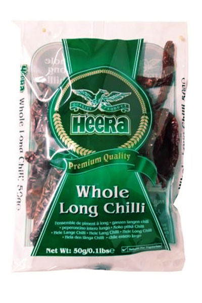 Heera Whole Long Chilli-50gm