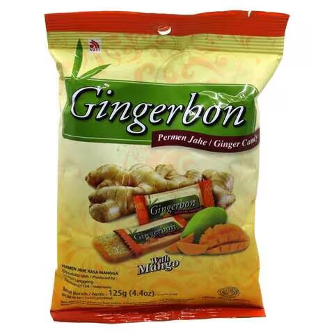Agel Gingerbon Candy With Mango-125gm