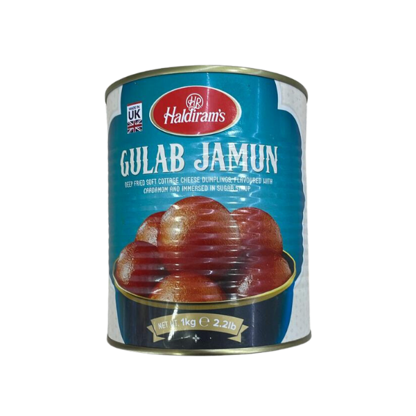 Haldiram Gulab Jamun in tin-1kg