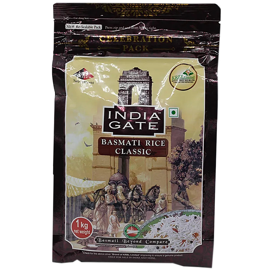 India Gate Basmati Rice Classic-1kg