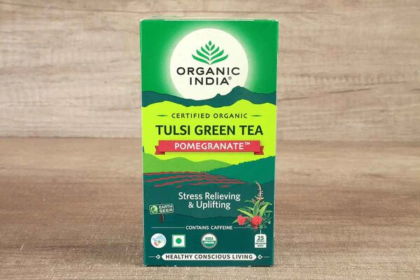 Organic India Tulsi Green Tea Pomegranate-25tb