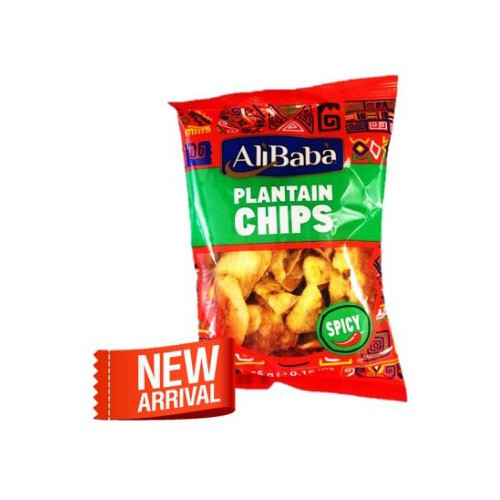 Alibaba Plantain Chips Spicy-85gm