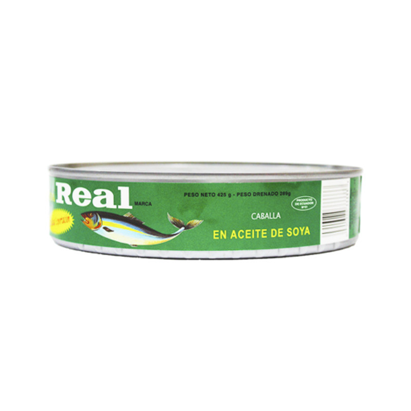 Real Caballa En Aceite De Soya-425gm