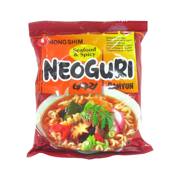 Nongshim Neoguri Hot Ramyun Noodles-120gm
