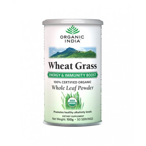 Organic India Wheat Grass Powder-100gm