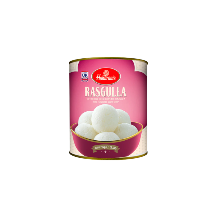 Haldiram Rasgulla In Tin-1kg