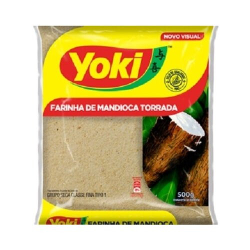 Yoki Farinha De Mandioca Torrada-500gm