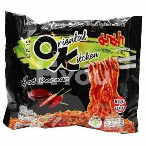 Mama Hot Korean Flavour Instant Noodles-85gm