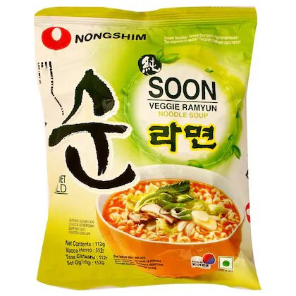Nongshim Soon Veggie Ramyun Noodles-112gm