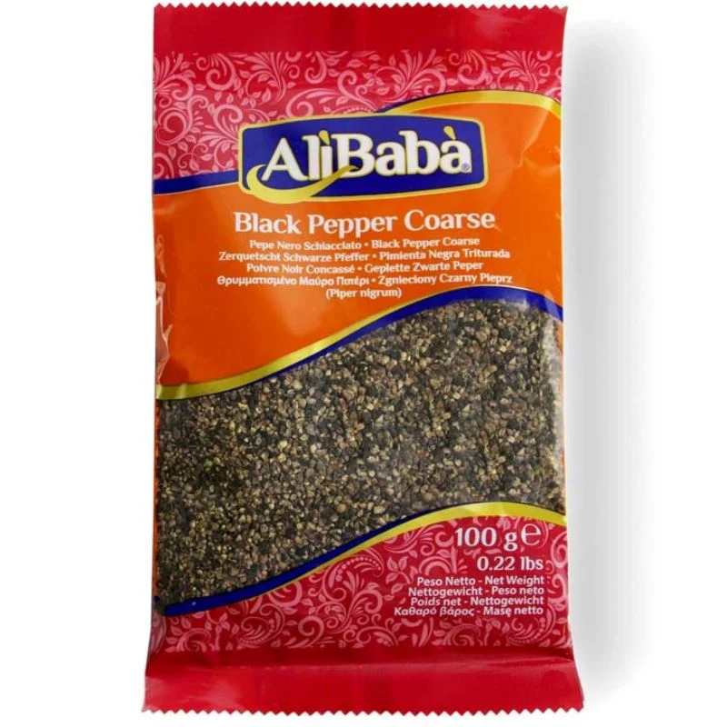 Alibaba Black Pepper Coarse-100gm