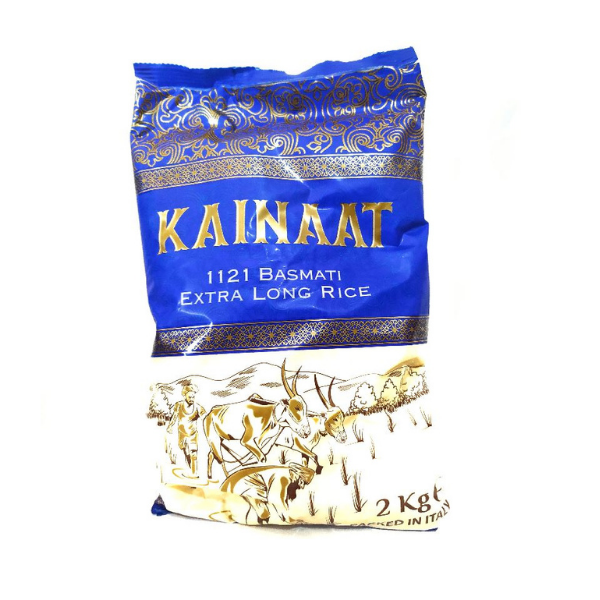 Kainaat Kainaat 1121 Basmati Extra Long Rice-2kg