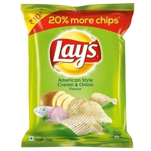 Lays American Style Cream & Onion-52gm
