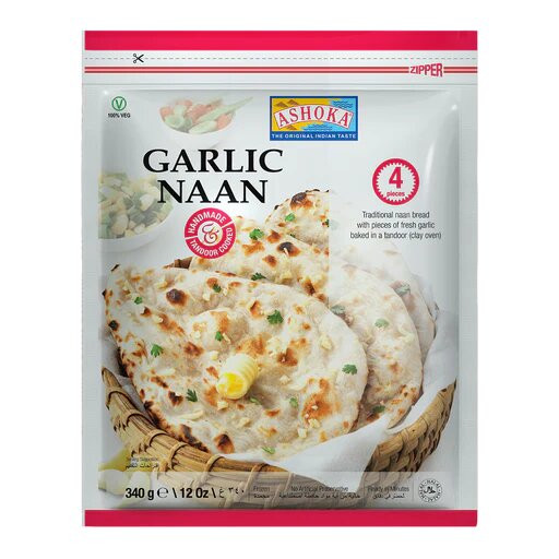 Ashoka Garlic Naan-340gm