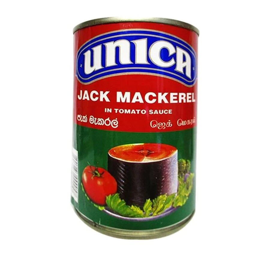 Unica Jack Mackerel Tomato Sauce-425gm