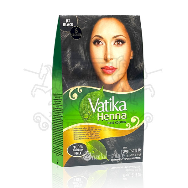 Vatika Henna Hair Color Black-60gm