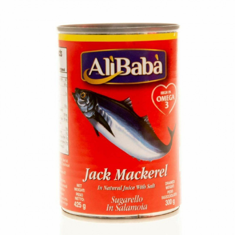 Alibaba Jack Mackerel Tomato Sauce-425gm