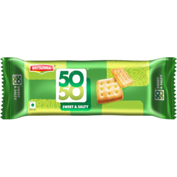 Britannia 50-50 Sweet & Salty-62gm