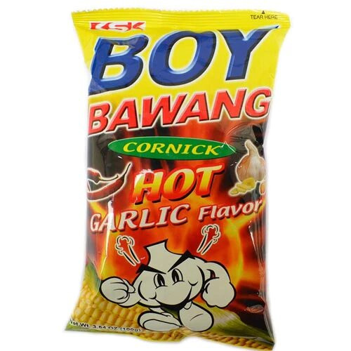 Boy Bawang Cornick Hot Garlic Flavour-90gm