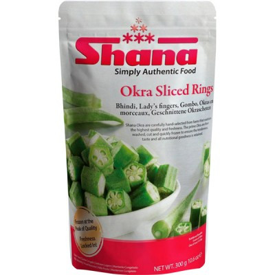 Shana Okra Slice Ring-300gm
