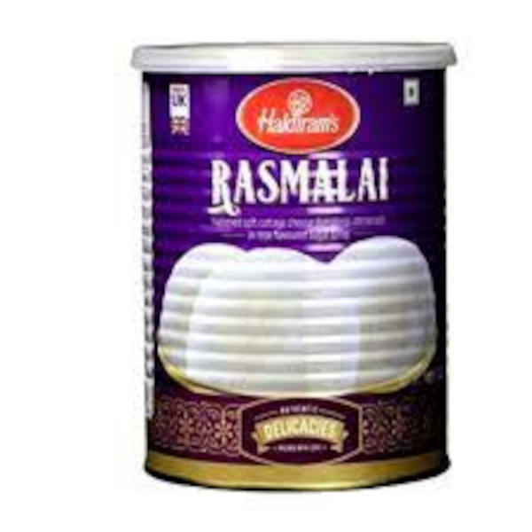 Haldiram Rasmalai Tikka In Tin-1kg