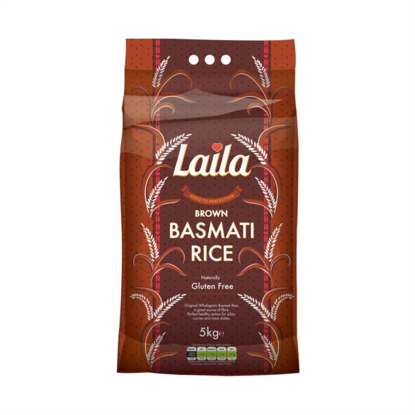 Laila Brown Basmati Rice-5kg