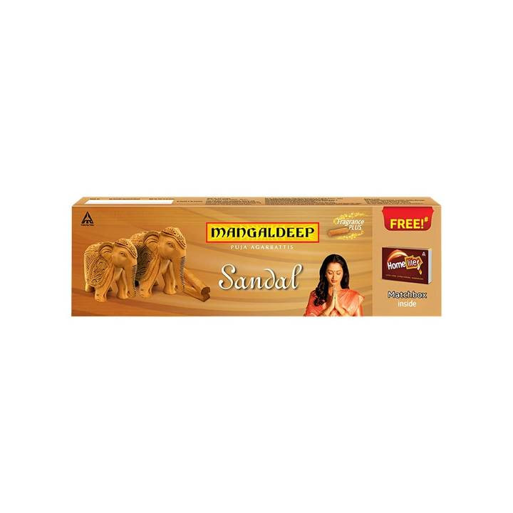 Mangaldeep Sandal Incense Sticks / Agarbatti