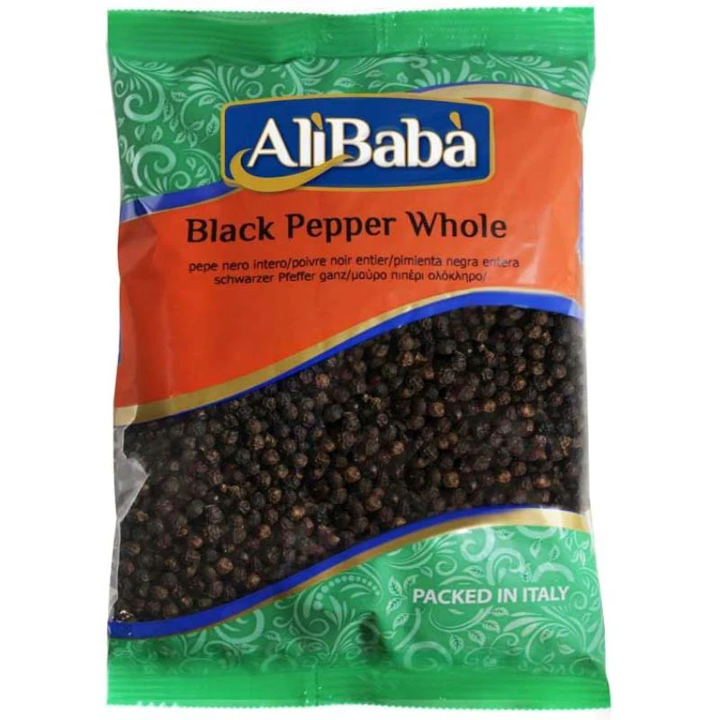 Alibaba Black Pepper Whole-400gm