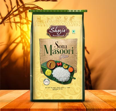 Shazia Sona Masoori Rice-5kg