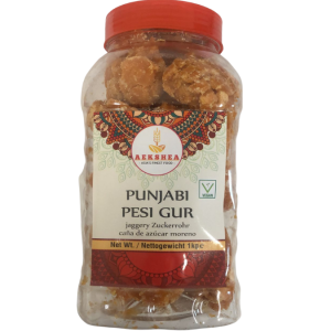 Aekshea Punjabi Pesi Gur (Jaggery)-1kg