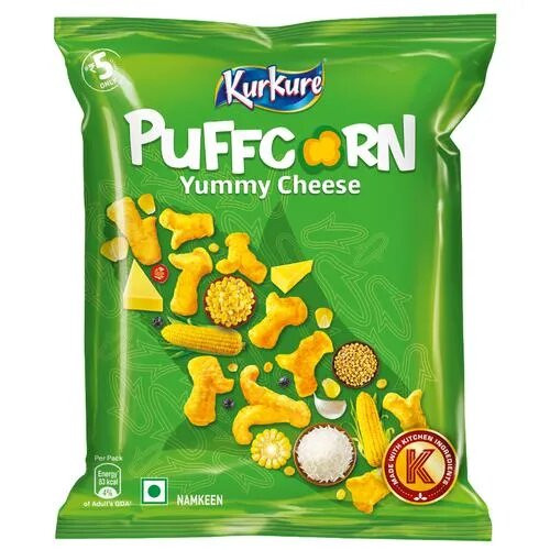 Kurkure Puffcorn Yummy Cheese-55gm