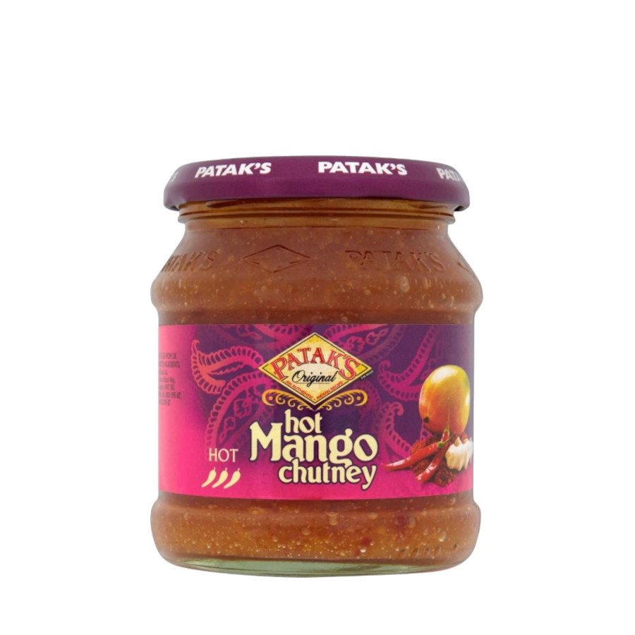 Pataks Hot Mango Chutney-340gm