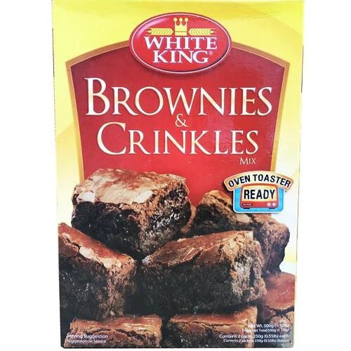 White King Brownies & Crinkles-500gm
