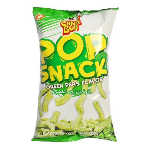 Chick Boy Pop Snack Green Peas Flavour-100gm
