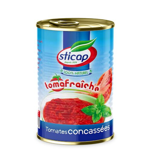 Sticap Concasse De Tomates-380gm