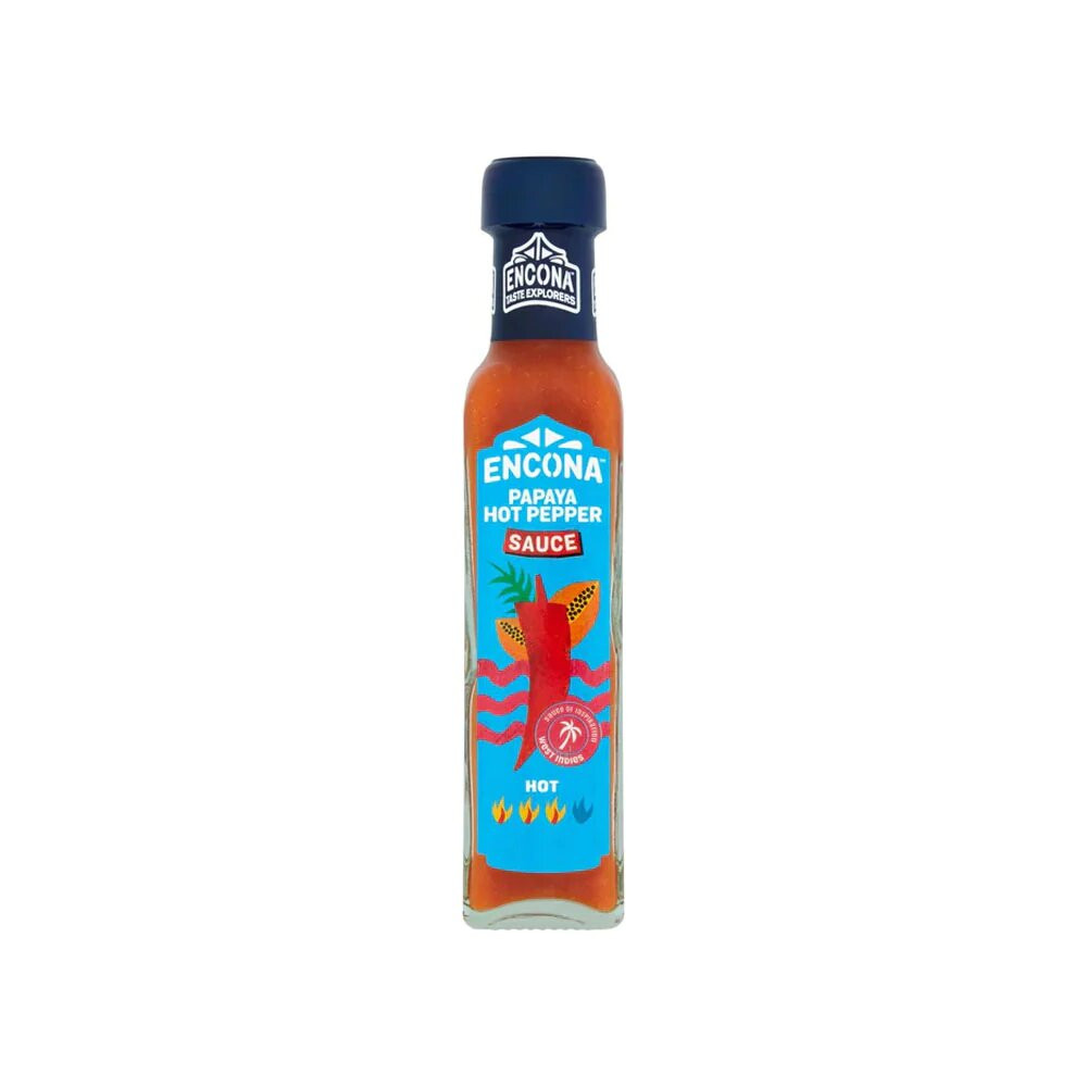 Encona Papaya Hot Pepper Sauce-142Ml