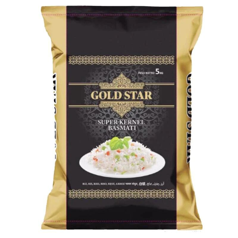 Alibaba Gold Star Extra Long Basmati Rice-5kg