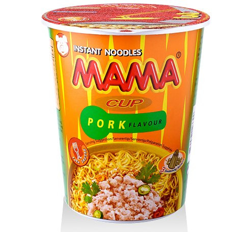Mama Pork Flavour Noodles--90gm