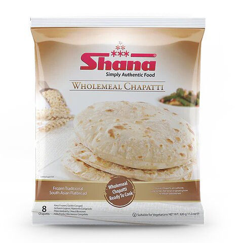 Shana Wholemeal Chapatti-320gm