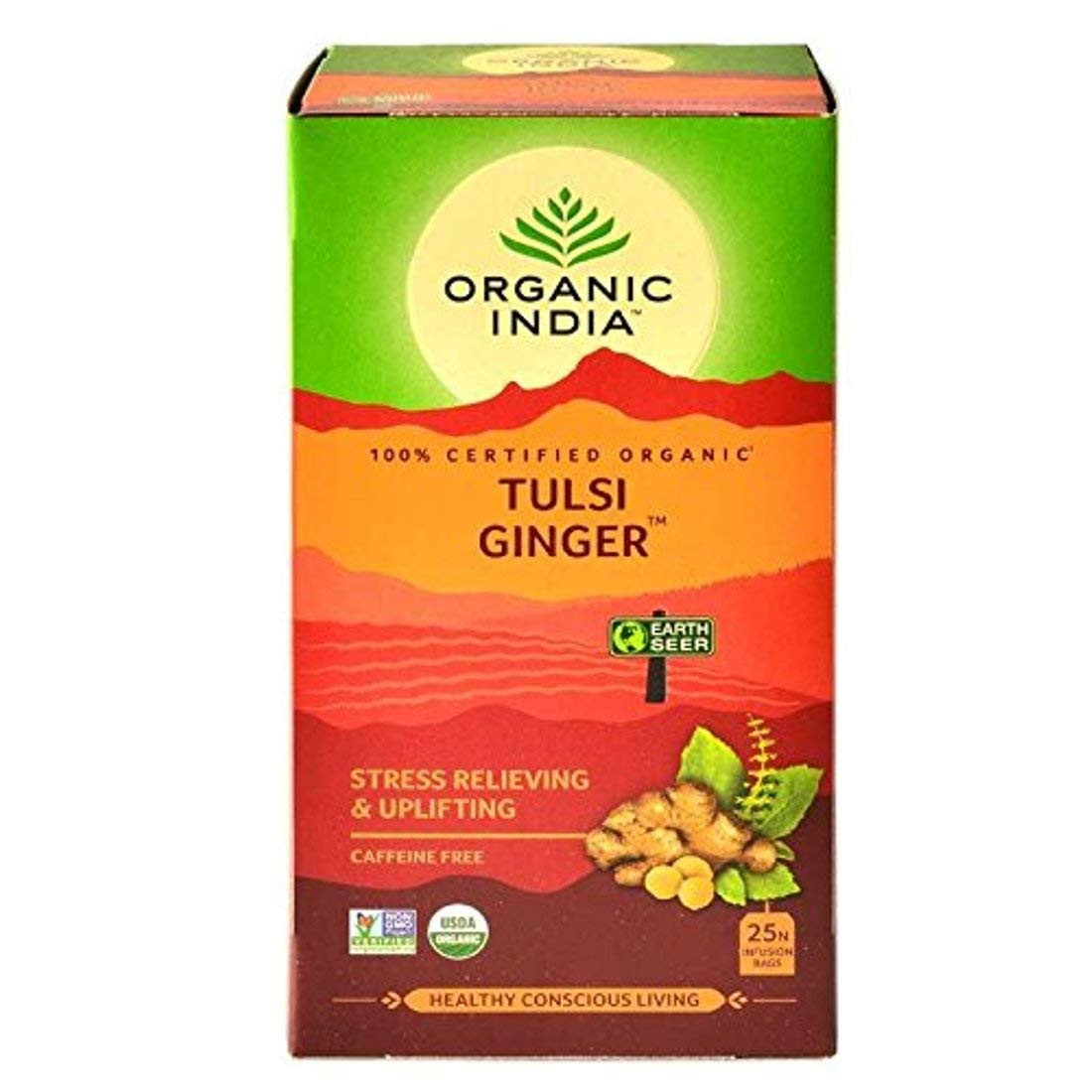 Organic India Tulsi Ginger-25tb