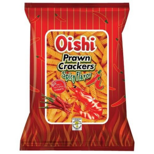 Oishi Prawn Cracker Spicy Flavour-60gm