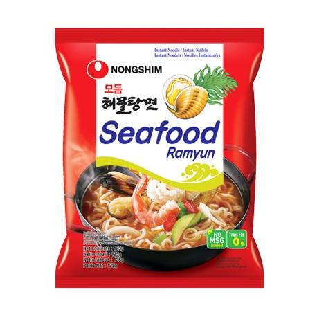 Nongshim Seafood Ramyun Noodles-125gm