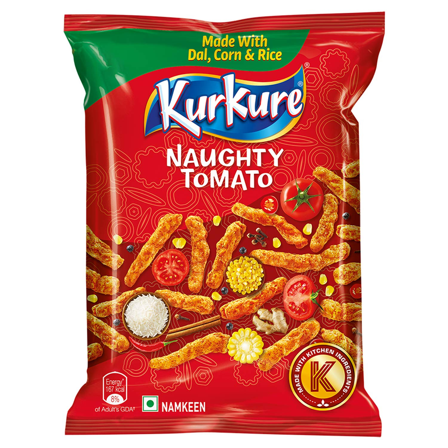 Kurkure Naughty Tomato-107gm