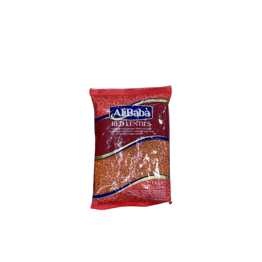 Alibaba Red Whole Lentils Masoor Dal-1kg