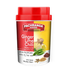 Pachranga Ginger Lime Chilli Pickle-800gm