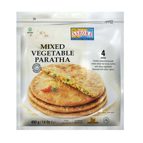 Ashoka Mixed Vegetable Paratha-400gm