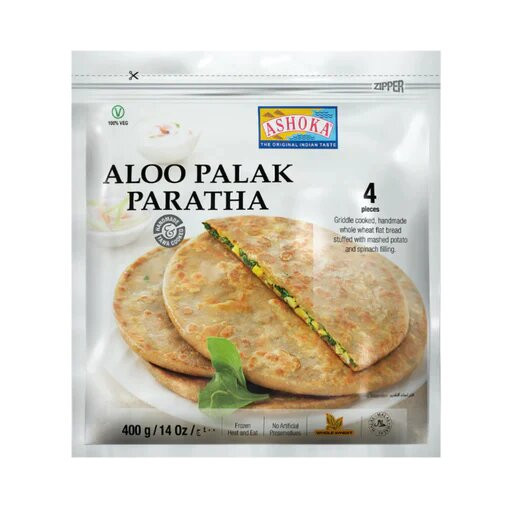 Ashoka Aloo Palak Paratha-400gm